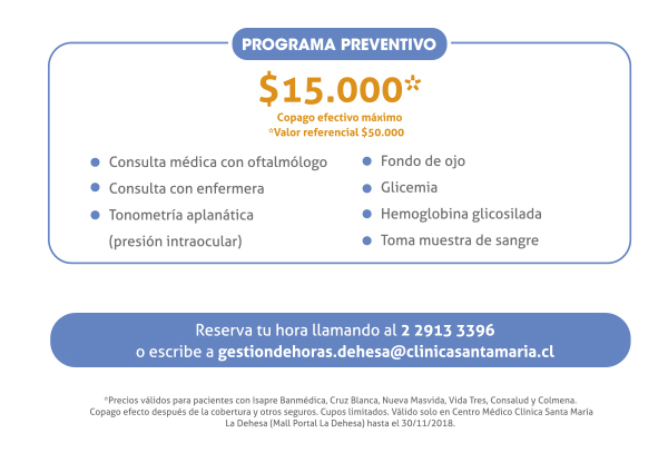 Programa preventivo de oftalmología