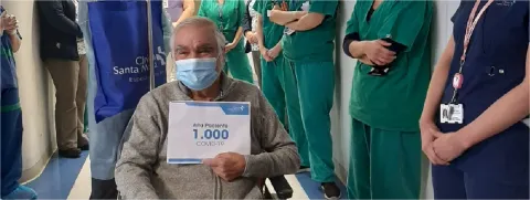 Más de 2.800 pacientes le han ganado al coronavirus