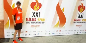 Cristian Müller, Paciente trasplantado en Clínica Santa María obtuvo medalla de bronce