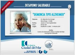 Desayuno saludable Alzheimer