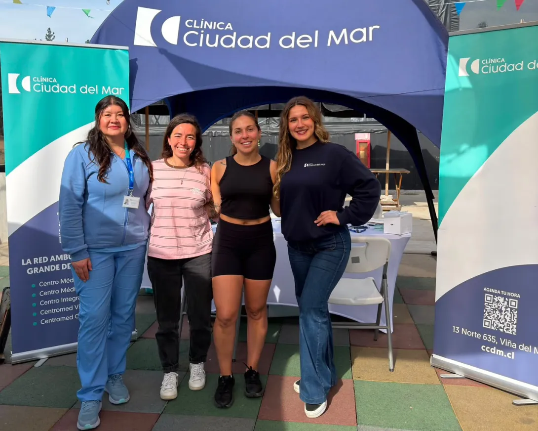 Clínica Ciudad del Mar promueve la vida saludable en exitoso torneo de pádel realizado en Reñaca